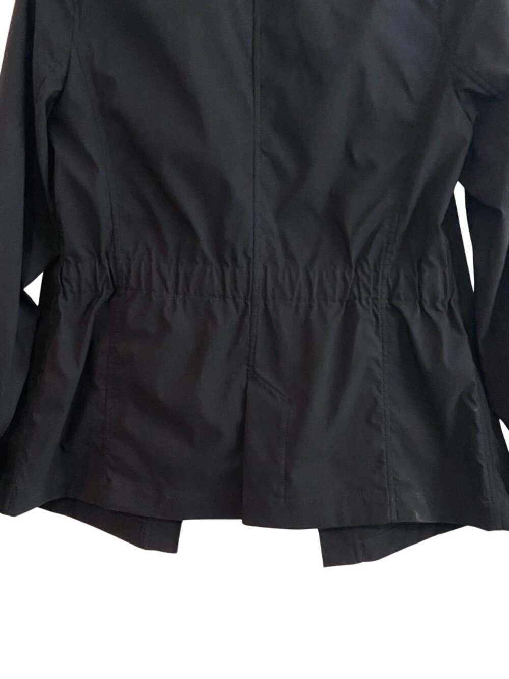 Anatomie Women's Jane Snap Button Jacket Charcoal Gray Windbreaker Travel Sz M - Picture 10 of 11